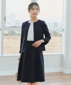 Tiaclasse L 【ダブルクロス】シフォンドッキングワンピース