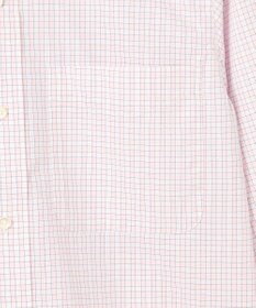 J.PRESS MEN 【PREMIUM PLEATS / 形態安定】スーピマコットンファンシーチェック ドレスシャツ / B.D.