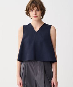 uncrave ウォッシャブルドライサップ テントラインブラウス