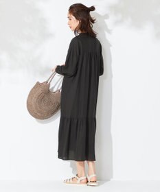 ANY 【洗える】ライトリネンクロス ワンピース