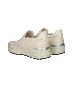 Bridget Birkin 【Round About】ラインストーンアクセントスリッポンスニーカー