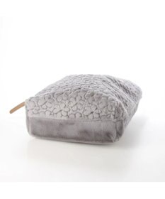 UNBILLION cachecache 花刺繍エコファーワンハンドルバッグ