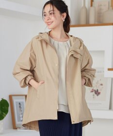 Tiaclasse L 撥水ドロストマウンテンパーカー