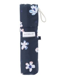 MOONBAT estaa 【耐風】折りたたみ傘 フォーリングフラワー UV