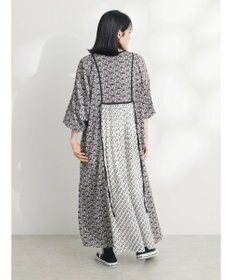 CRAFT STANDARD BOUTIQUE インド綿混エスニック切替ワンピース