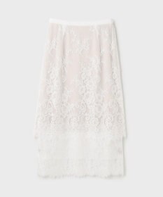 GRACE CONTINENTAL レースレイヤードスカート