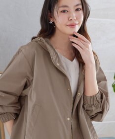 Tiaclasse L 撥水ドロストマウンテンパーカー