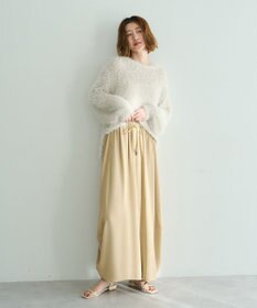 YECCA VECCA コクーンドレープワイドパンツ