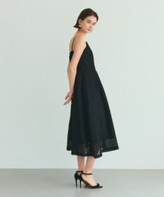 GRACE CONTINENTAL メッシュツイードキャミドレス