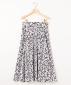 組曲 プランタンプリント フレアスカート