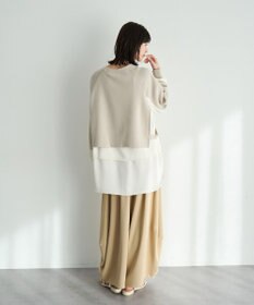 YECCA VECCA コクーンドレープワイドパンツ