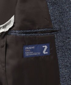 J.PRESS MEN 【ZIGNONE SOUL / ジニョーネ ソウル】 ウールシルクツイード ジャケット