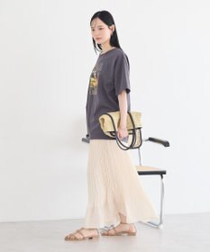 earth music&ecology ランダムプリーツスカート