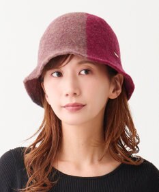 ATRENA 【日本製】FLUFFLY TRICOLOR ウールバケットハット