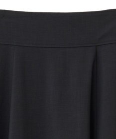 earth music&ecology シアーバックレースアップフレアスカート