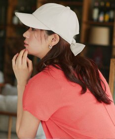 Tiaclasse バックリボンキャップ
