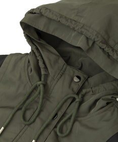 YECCA VECCA パディングフーディーコート