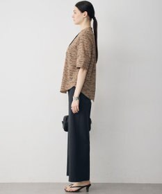 ICB 【30th ANNIVERSARY】5cityプリント バンドカラーブラウス