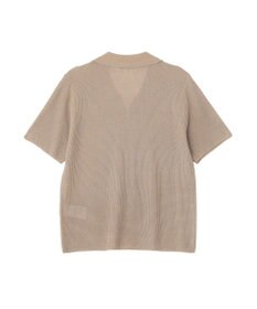 AMERICAN HOLIC 襟付きスキッパー半袖ニットポロ