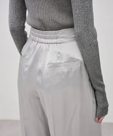 uncrave アセテートヴィンテージサテン ワイドパンツ