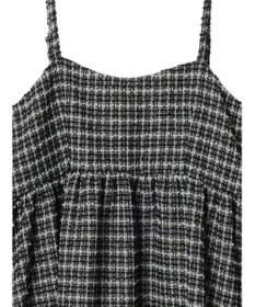 earth music&ecology ツイードキャミチュニック