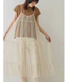 AMERICAN HOLIC チュールキャミワンピース