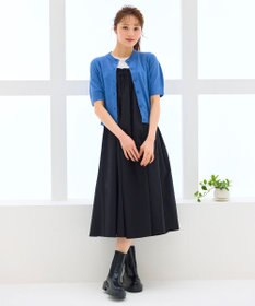 Feroux スラブヤーンショートカーディガン