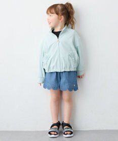 ANY KIDS 【洗濯機可能】スカラップショートパンツ