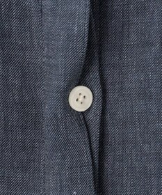 自由区 L 【セットアップ対応】ソフトリネンダンガリー シャツ