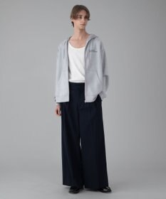 WEGO 【ユニセックス着用ITEM/MLサイズ展開】フェイクスウェードZIPパーカー