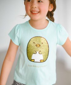 ANY KIDS 【WEB限定/すみっコぐらし】ミラクルスパンコールTシャツ