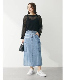 Green Parks ・ＥＬＥＮＣＡＲＥ　ＤＵＥ　カーゴデニムスカート