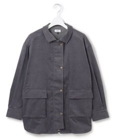 J.PRESS YORK STREET 【WOMEN】コーデュロイ シャツブルゾン