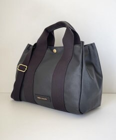 Hekhèr Le Style de Vie 新色追加【日本製 / 2WAY】PUコートコットンキャンバス トートバッグ medium