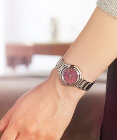 CITIZEN 【3ポイントのダイヤが輝く2WAYモデル】電池交換不要の替えバンド付き腕時計 CITIZEN L 光発電エコ・ドライブ