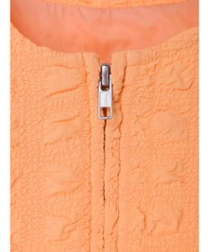 earth music&ecology シャーリングタックスリーブブルゾン