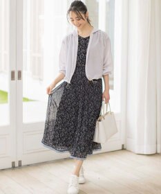 ANY SIS 【接触冷感】シアー パーカー