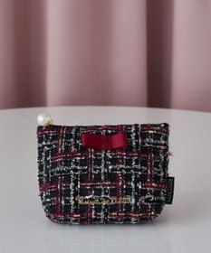 Maison de FLEUR LINTONツイードポーチ