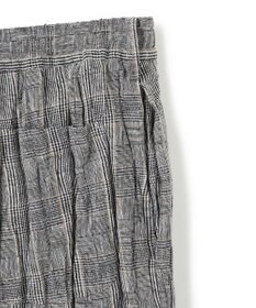 JOSEPH HOMME 【HIGH GRADE LINE】マックスプリーツワッシャー　ドロスト付ワイドパンツ / WAVE