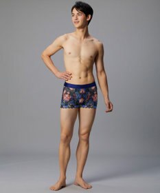 WACOAL MEN WACOAL MEN ボクサーパンツ 【レースボクサー】 フロント快適グラマラス 通気性 前閉じ 下着 メンズ WT3827 /ワコールメン