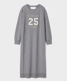 GRACE CONTINENTAL ナンバーモチーフニットワンピース