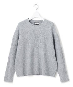 J.PRESS YORK STREET 【WOMEN】ショート ケーブルニット