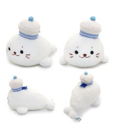 Mother garden しろたん マリン ちびマスコット ぬいぐるみ 《 しろたん / らっこいぬ / らむね》 単品