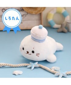 Mother garden しろたん マリン ちびマスコット ぬいぐるみ 《 しろたん / らっこいぬ / らむね》 単品