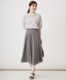 ANY SIS 【接触冷感・UVケア】フロント切替 プルオーバー