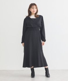 earth music&ecology ＳＥＴ２点カシュクールプルオーバー＋キャミワンピース