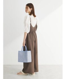 Green Parks 冷やっとすずやかウエストドロストサロペット