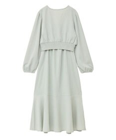 earth music&ecology ＳＥＴ２点カシュクールプルオーバー＋キャミワンピース