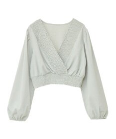 earth music&ecology ＳＥＴ２点カシュクールプルオーバー＋キャミワンピース