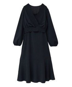 earth music&ecology ＳＥＴ２点カシュクールプルオーバー＋キャミワンピース